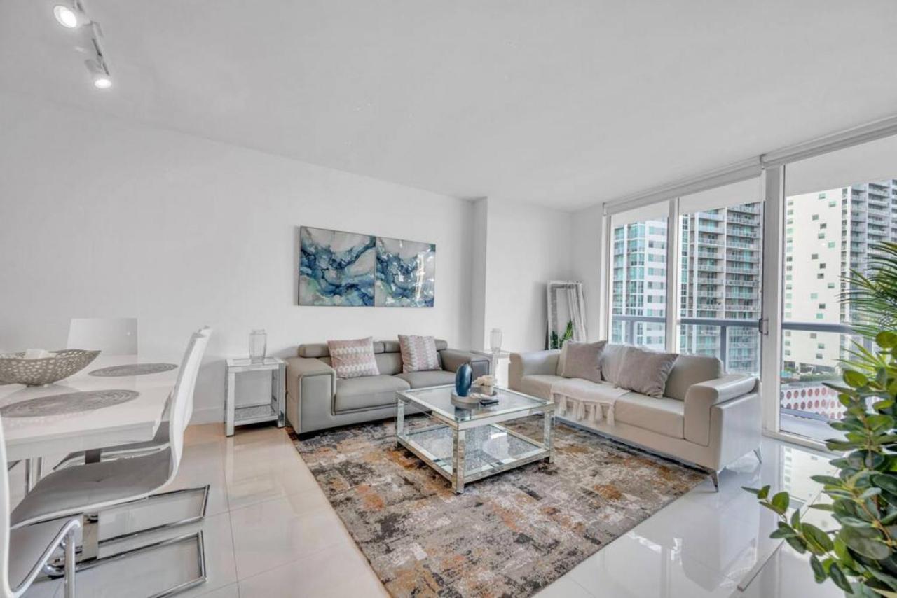 Modern 1 Bed Icon Brickell With Amazing Views Apartment Маями Екстериор снимка
