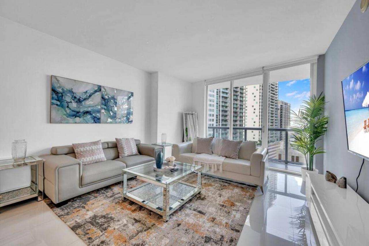Modern 1 Bed Icon Brickell With Amazing Views Apartment Маями Екстериор снимка
