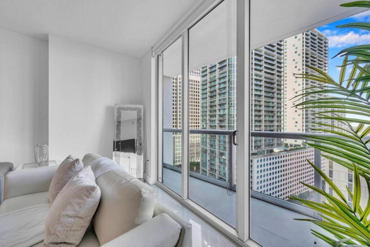 Modern 1 Bed Icon Brickell With Amazing Views Apartment Маями Екстериор снимка