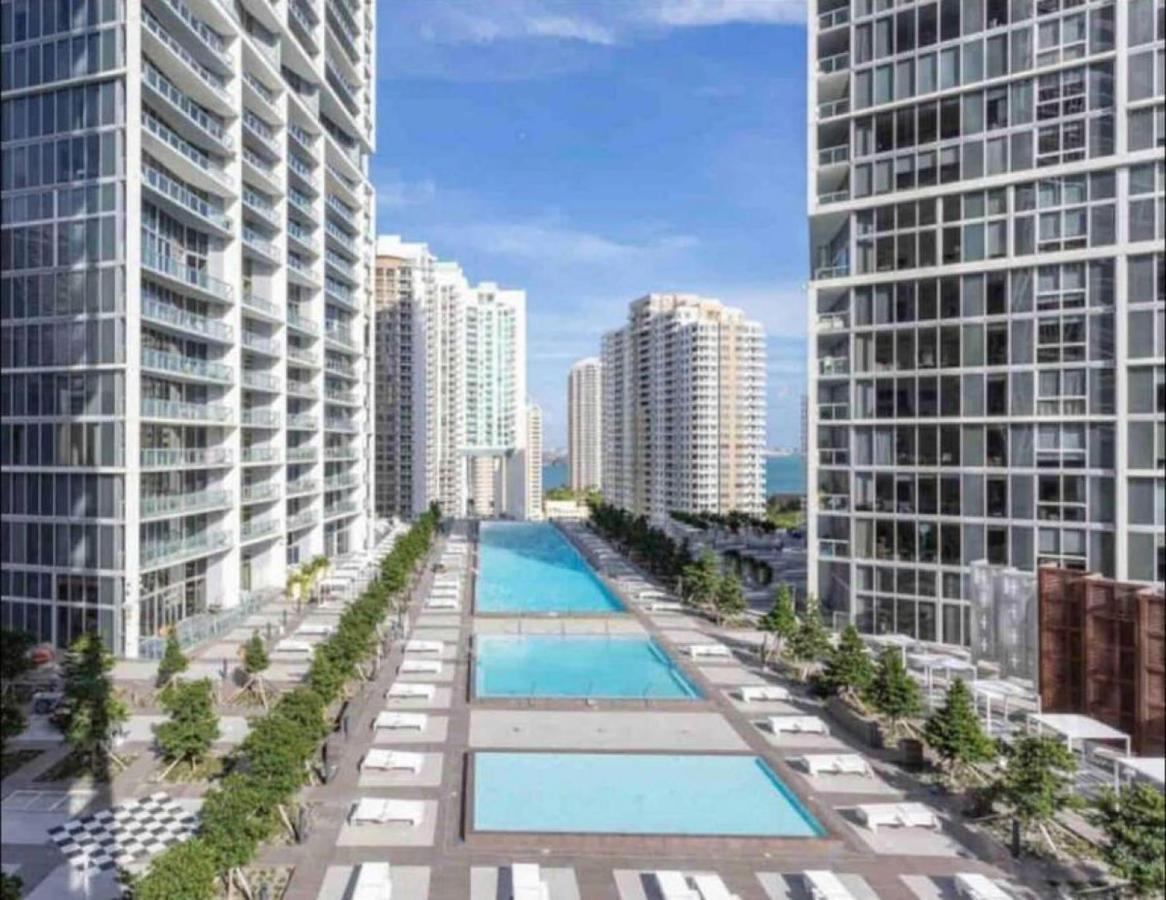 Modern 1 Bed Icon Brickell With Amazing Views Apartment Маями Екстериор снимка