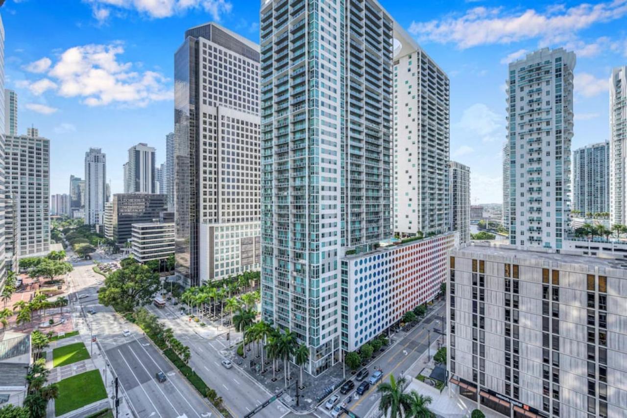 Modern 1 Bed Icon Brickell With Amazing Views Apartment Маями Екстериор снимка