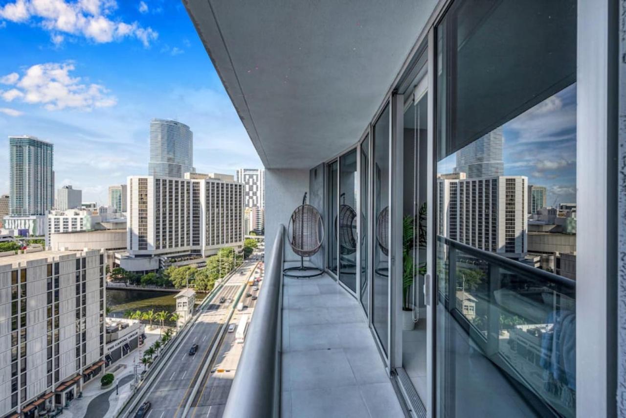Modern 1 Bed Icon Brickell With Amazing Views Apartment Маями Екстериор снимка